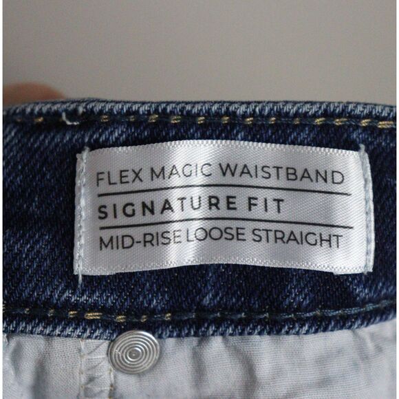 Lane Bryant Flex Magic Waistband Signature Fit Mid Rise Loose Fit 18S - Picture 4 of 4